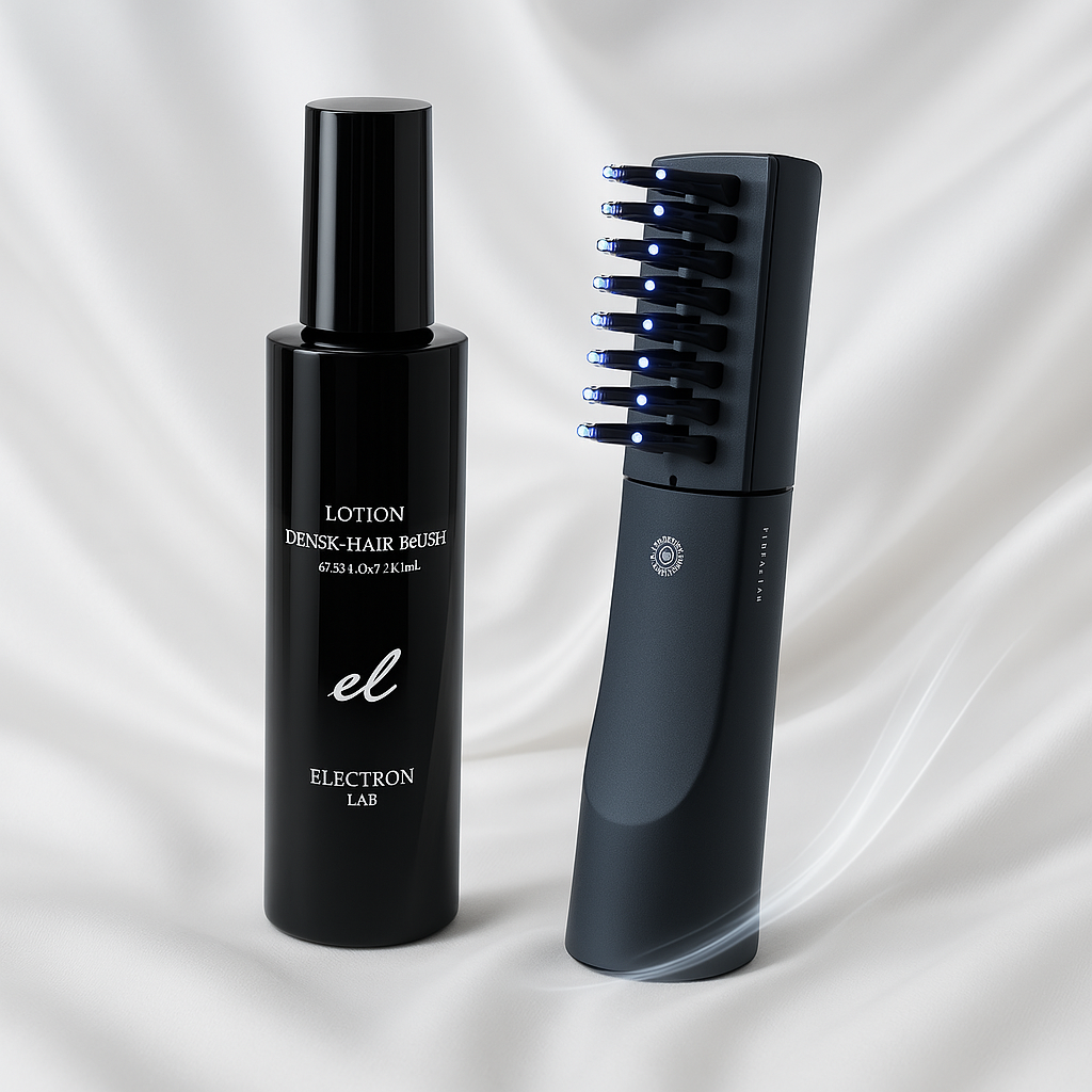 電気バリブラシと専用ローション